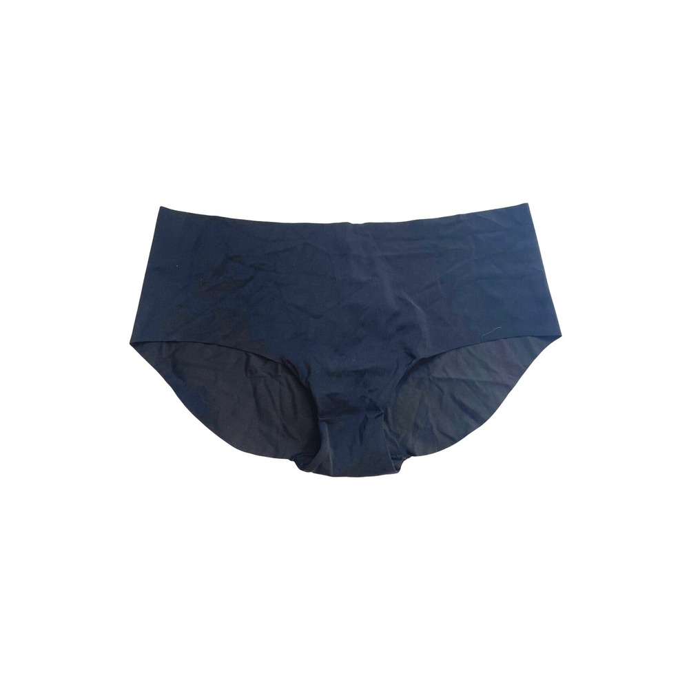 Soma Almost Naked Hipster Panties Black Seamless Laser Cut‎ Undies Medium NEW